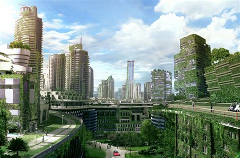 Eco city by zearz on DeviantArt