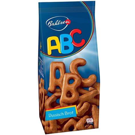 Bahlsen ABC Cookies Russisch Brot - Pack of 2