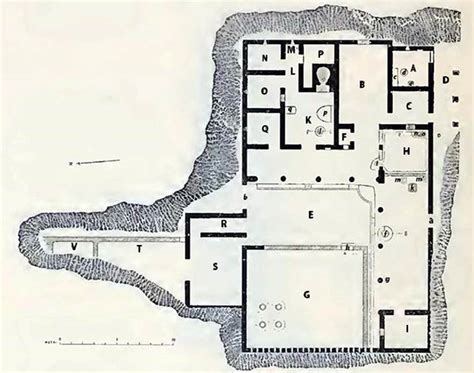 Villa rustica del fondo Ippolito Zurlo, Pompeii. 1897 plan of villa. Sig. Vincenzo De Prisco ...