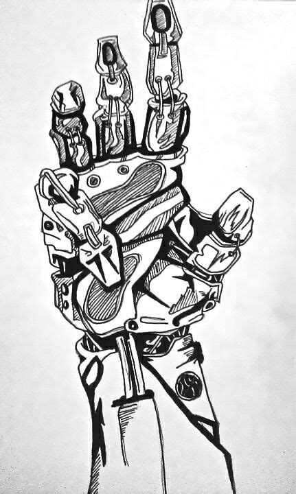 Robot Hand | Robots drawing, Cyborgs art, Robot hand