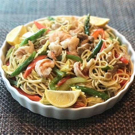 Pancit Canton | Recipe | Pancit, Pancit bihon recipe, Pancit recipe