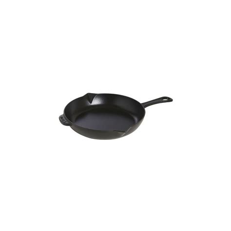 Staub Frying Pan 10" - Black Matte 1222625 | Everything Kitchens