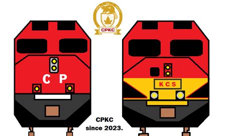 CPKC Logo with CP KCS Engines. by BNSFTrains10 on DeviantArt