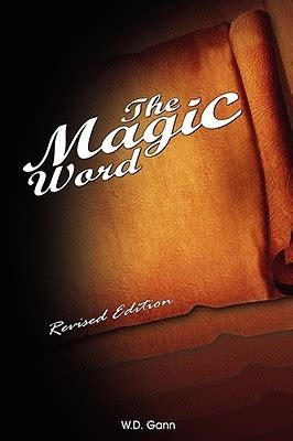 The Magic Word by W.D. Gann | Goodreads