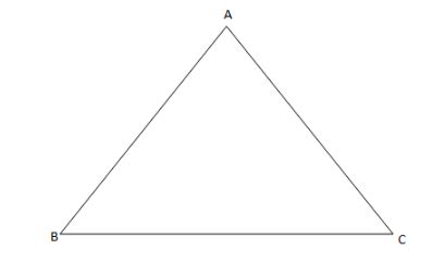 How does an equilateral triangle have rotational symmetry?