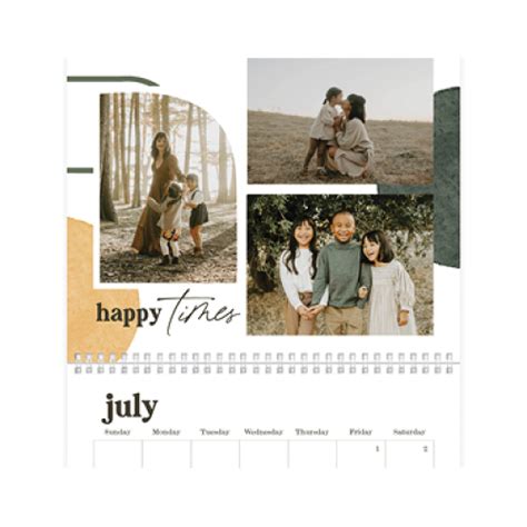 Everyday Boho Calendar Wall Calendar | Shutterfly