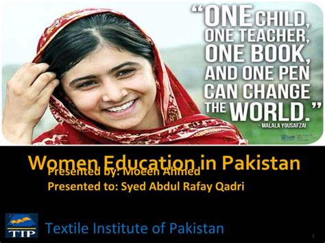 Women Education In Pakistan | PPT