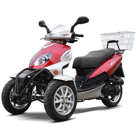 50cc Gas Trike Scooter TKA Tadpole Style with Auto Transmission | Trike ...