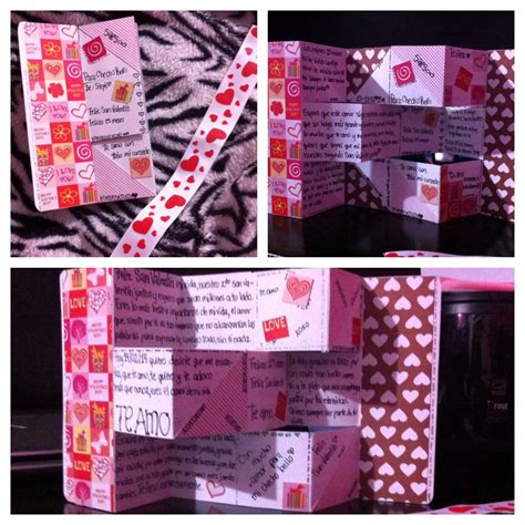 Regalo de san Valentín para mi novio/ hecho por mi misma | Boyfriend ...