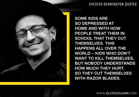 12 Most Incredible Quotes by Chester Bennington | EliteColumn