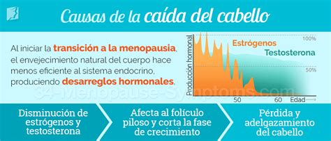 Caída de cabello | 34 Menopause Symptoms