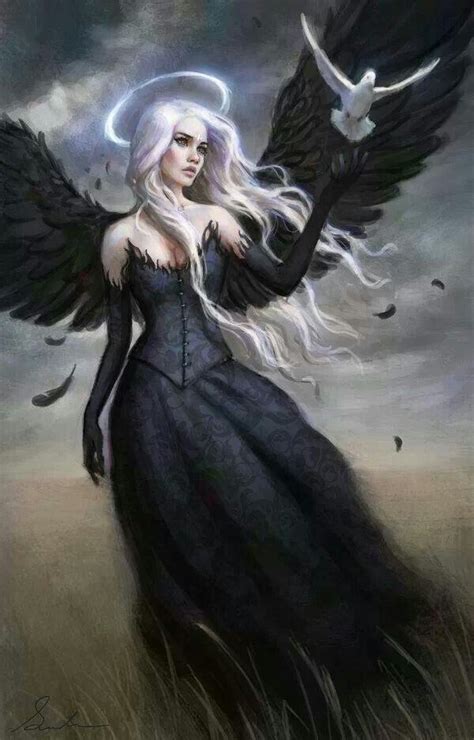 Digital Art by Selene | Art and Design | Dark fantasy art, Angel art ...