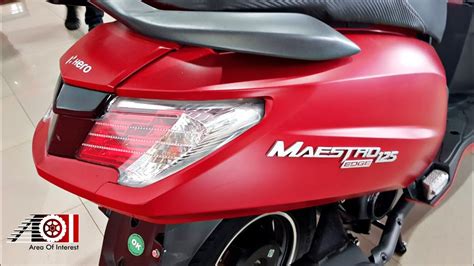 Hero Maestro Edge 125 BS6 Price, Specs, Colours, Mileage, Review