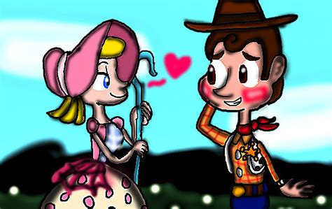 Woody X Bo Peep From The 1990s by MagicalHyena-FanArt on DeviantArt