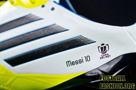 Lionel Messi’s 2012 Copa del Rey Final adidas adizero F50 Soccer Boots ...