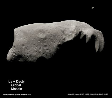 Ida and Dactyl | Asteroid 243 Ida with its moon Dactyl from … | Flickr