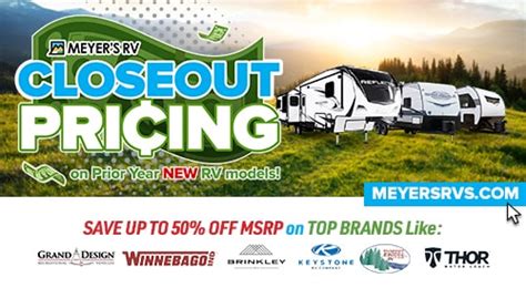 RV Closeout in NY, PA, NJ, OH, WV, & MD | Search for your next RV at meyersrvsuperstores