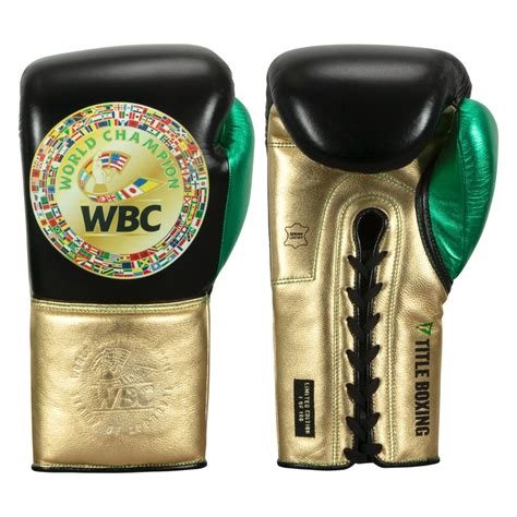 TITLE WBC Green Belt Sparring Gloves