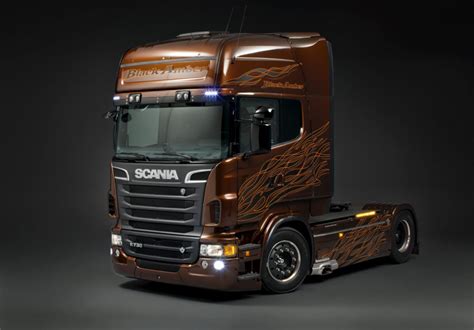 scania, r, r730, scania trucks, scania, tractor, 730 hp, black amber ...