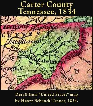 United States Digital Map Library, Tennessee Maps