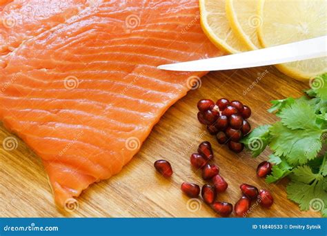 Fresh filleted fish stock image. Image of fish, trout - 16840533