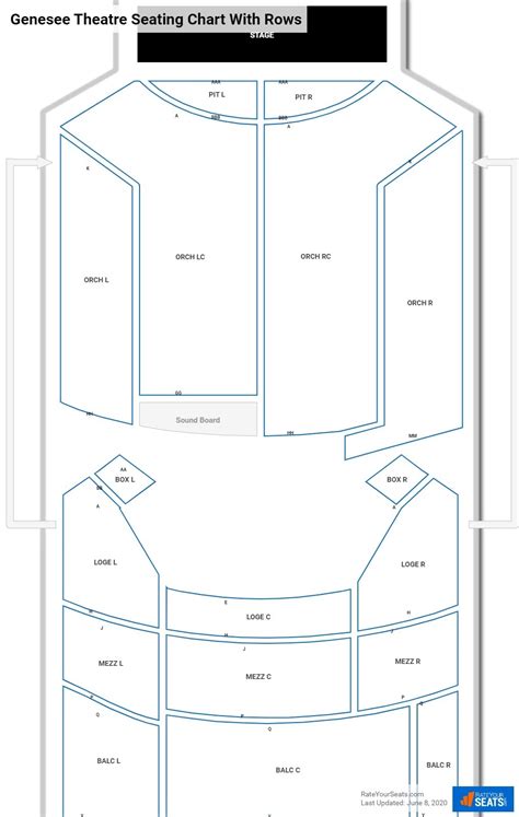 Moore Theater Seating Chart