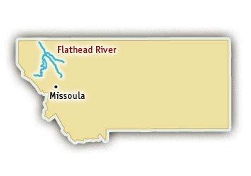 Flathead River Map