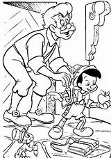 Pinocchio Become Mister Geppetto Darling Coloring Pages  Páginas Para sketch template
