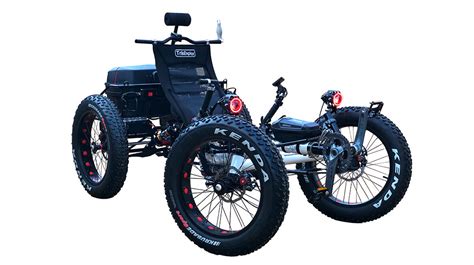 Electric Fat Tire Recumbent Quad-F420E | TrikExplor