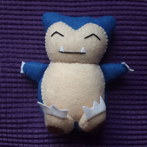 Handmade Snorlax Plush