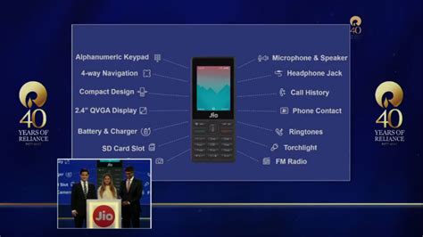 Tech blog for a nerdgasm.: Jio Phone, 'Effectively Free', Launched for ₹0