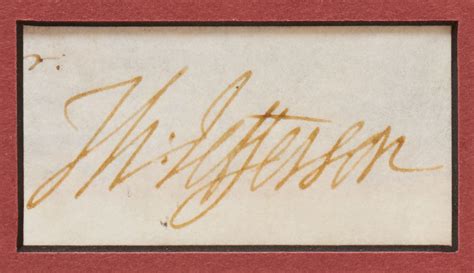 Lot Detail - Thomas Jefferson Signature