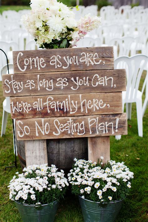 Rustic Wedding Decor | Barn wedding decorations, Rustic wedding signs, Wedding decorations