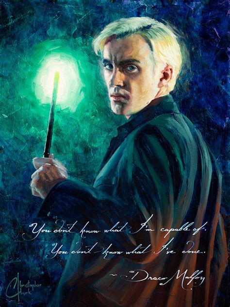 Draco Malfoy Painting by Christopher Clark | Fine Art America