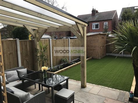 Top Wooden Lean To Pergola With Roof Check it out now!