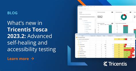 What’s new in Tricentis Tosca 2023.2: Advanced self-healing and accessibility testing - Tricentis