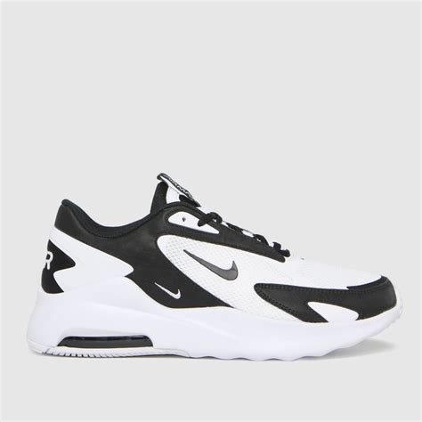 Nike White & Black Air Max Bolt Trainers - Trainerspotter