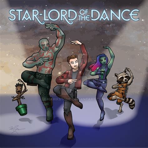 Star-Lord of the Dance by Hawkstone on DeviantArt