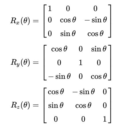 2 sensor orientation to rotate normalised 3d vector to reference vector ...