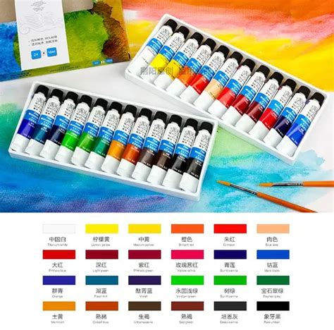 Winsor Newton Fine Watercolor Paint Set 10ml 12 colors 18 colors 24 colors-in Water Color from ...