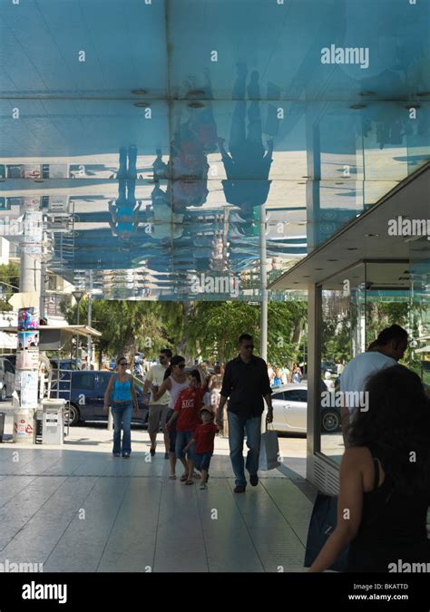 Glyfada Athens Greece People Shopping Stock Photo - Alamy