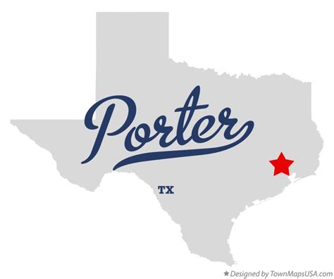 map_of_porter_tx - RVision Homes