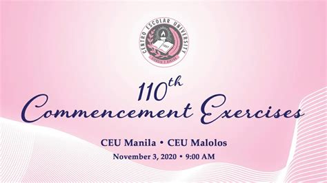 CEU Manila and CEU Malolos Virtual Graduation Ceremony (Class of 2020) | Cluster 1 - YouTube