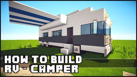 Minecraft : How to Make : RV / Camper - YouTube