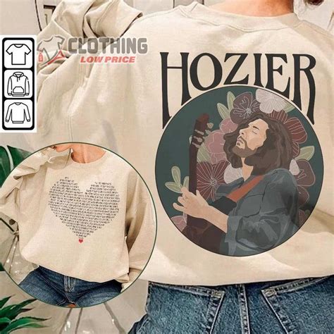 Hozier Music World Tour 2023 Merch, Hozier Concert Tour 2023 Sweatshirt ...