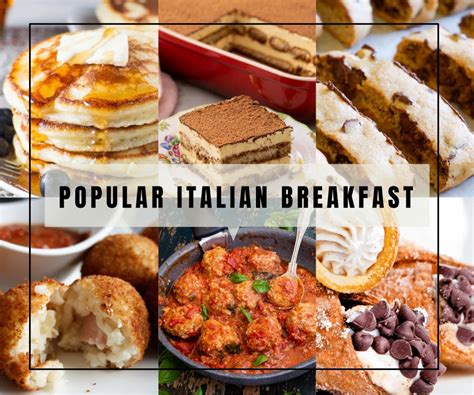 16 POPULAR ITALIAN BREAKFAST IDEAS & RECIPES