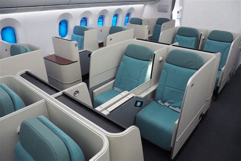 Korean Air's 787-9 Has the Same Seat in Business and First