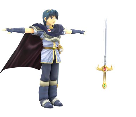 GameCube - Super Smash Bros. Melee - Marth - The Models Resource