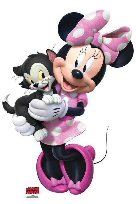 Lifesize Cardboard Cutout of Minnie Mouse buy Disney character cutouts & standees at starstills.com