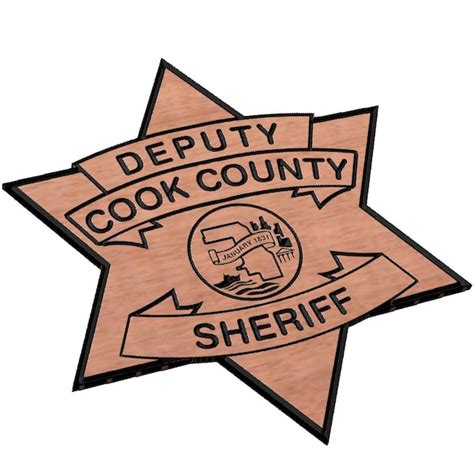 Cook County Sheriff Badge - Etsy